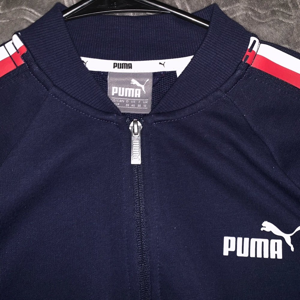 PUMA VINTAGE ZIP UP JACKET